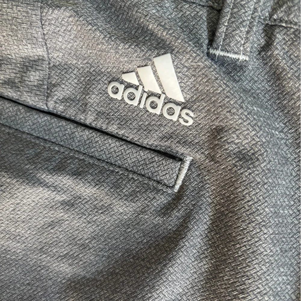 Adidas Performance Activewear Trouser Gray Size 38 Lightweight Casual Golf Pants
